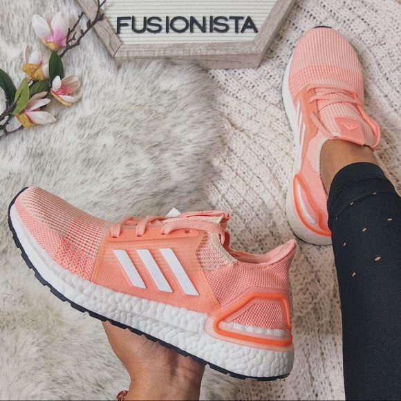 NWT 🍭Rare Adidas Ultraboost 19 Peach Pink - Picture 6 of 10